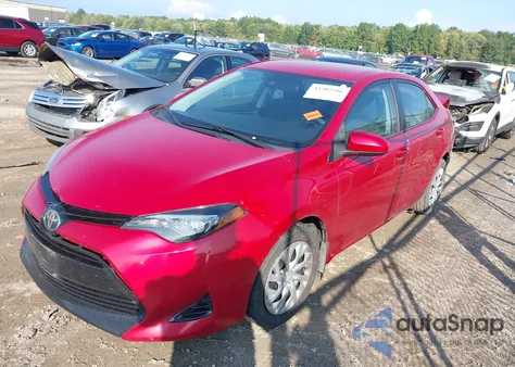 2018 Toyota Corolla Le из США, поврежденный, VIN 2T1BURHE2JC074660